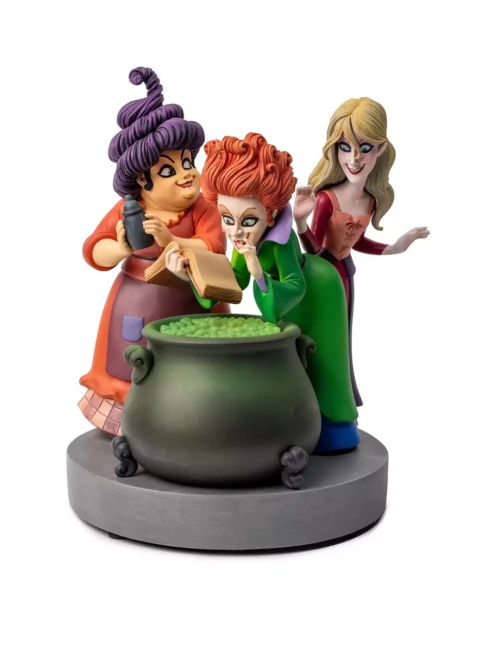 Disney Hocus Pocus 2 Sanderson Sisters Figurine with Light Up Sound Calderon